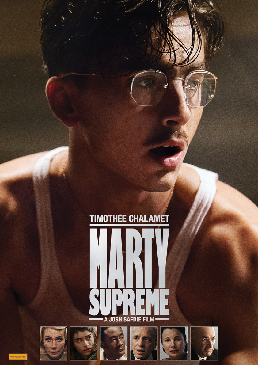 Marty Supreme movie poster