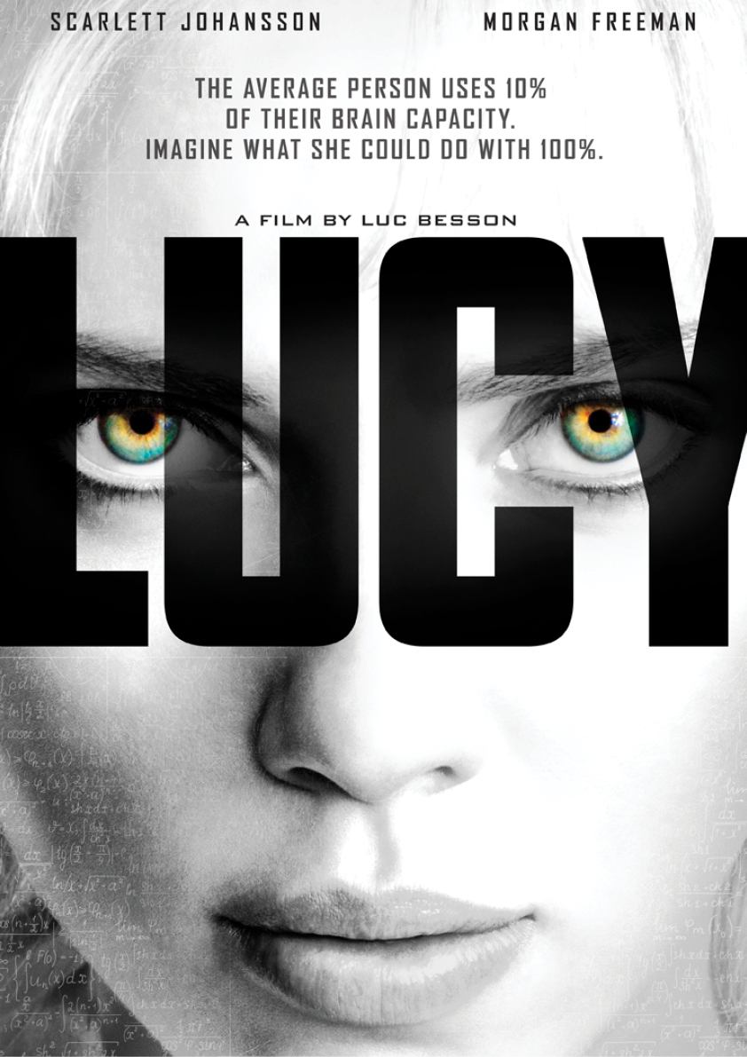 Blue Space Film Festival: Lucy movie poster