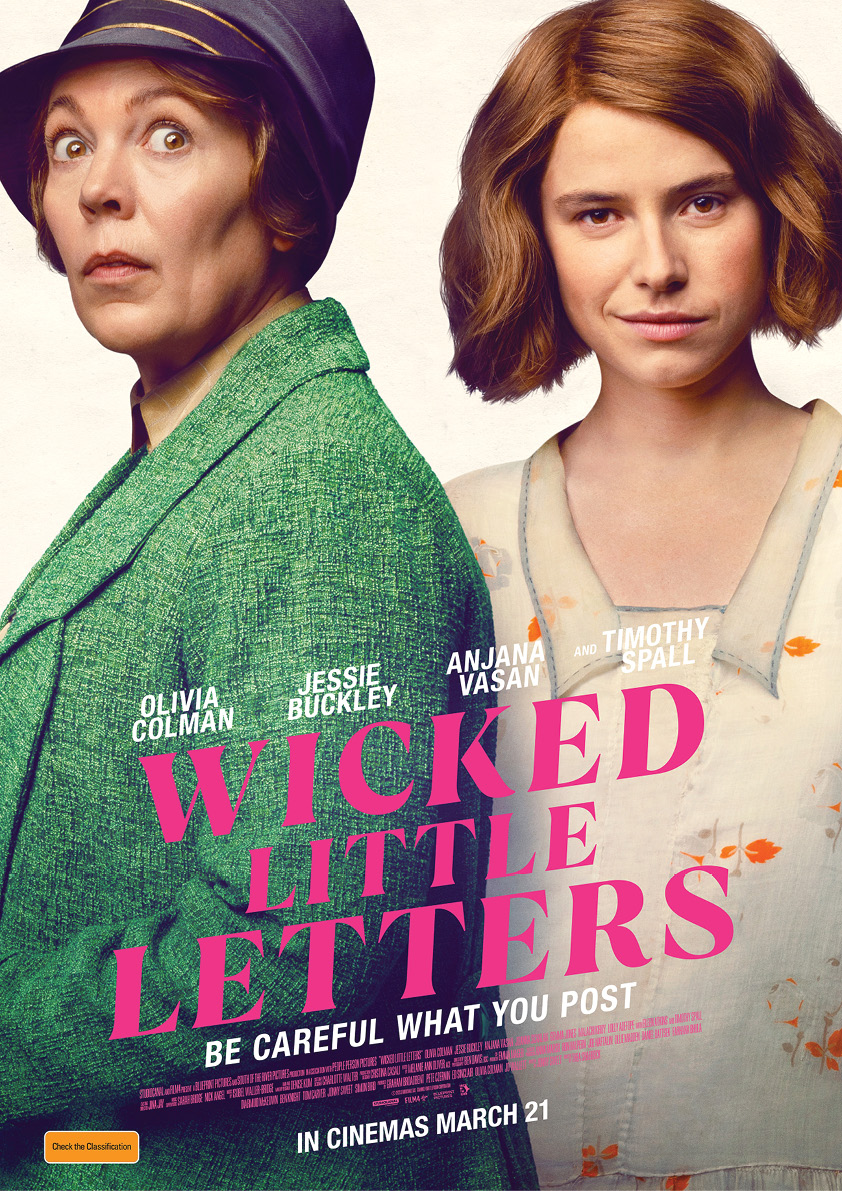 Wicked Little Letters movie poster